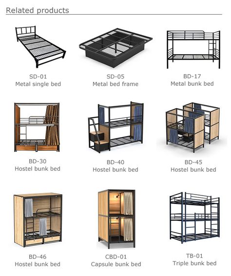 Hostel Beds Design, Bedroom With Bunk Bed Ideas, Dormitory Concept, Bunk Bed With Crib, Student Accommodation Room Ideas, Bunk Bed With Cabinet, Student Dormitory Room, Student Dormitory Design, Bed With Crib