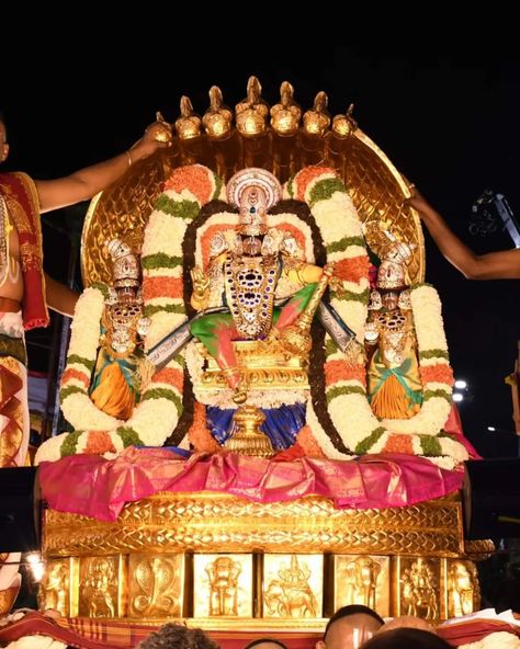 Tirumala Sri Malayappa swamy pedashesha Vahanam Purapaadu Malayappa Swamy, Instagram