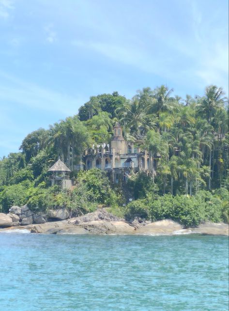 Island Castle Aesthetic, Island Forest Aesthetic, Fantasy Island Castle, Jungle Kingdom Aesthetic, Magical Island Aesthetic, Island Kingdom Aesthetic, Remote Island Aesthetic, Fantasy Island Aesthetic, Island Aesthetic Dark