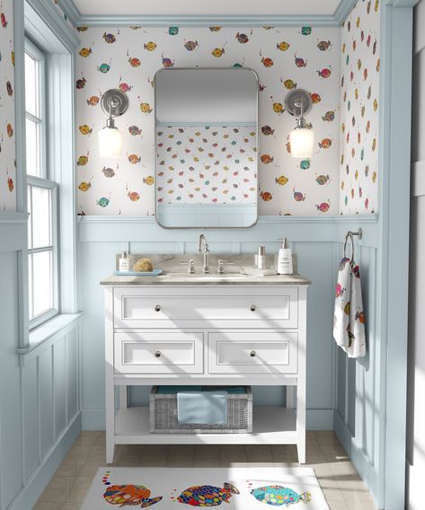 Bathroom decor for kids