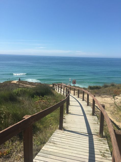 Beach Entry Pool Walk In, Coastal Garden Pathways, Beach Walks Aesthetic, Boardwalk Pathway, Fife Coastal Path, Beach Path, Path Ideas, House Yard, Walking Paths