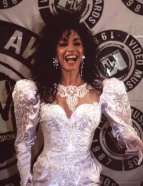 80s Wedding Dress, Prince Meme, Mayte Garcia, Prince And Mayte, Glam Rock Style, 80s Wedding, Black Pinup, Disney Princess Wedding, Wedding Dress Black