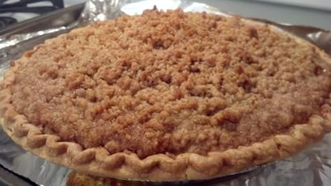 Dutch Apple Pie Recipe - Food.com Apple Pecan Pie, Dutch Apple Pie Recipe, Apple Crumb Pie, National Dessert Day, Salted Caramel Apple Pie, Apple Crumble Pie, Dutch Apple Pie, Dutch Apple, Apple Pie Recipe