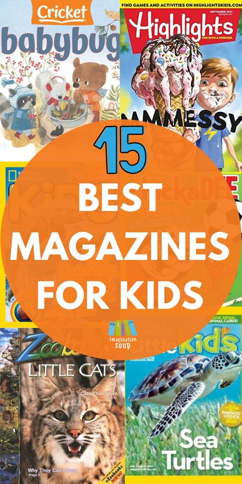 Magazine Subscriptions For Kids, School Magazine Ideas, Free Magazine Subscriptions, Kids Magazines, Nonfiction Books For Kids, Articles For Kids, Easy Chapter Books, Subscriptions For Kids, Kids Magazine