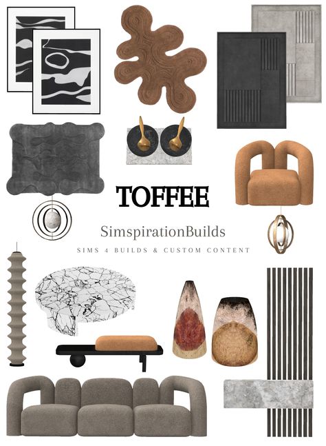 Toffee | Patreon Living Room Sims 4, Sims 4 Cc Furniture Living Rooms, San Myshuno, Sims 4 Tsr, Sims 4 Patreon, Mod Furniture, Play Sims 4, The Sims 4 Pc, Sims 4 Bedroom