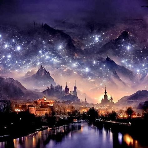 Velaris Wallpaper, Acotar Wallpaper, Night Sky, Stars, Books