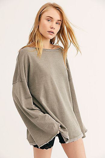 We The Free Charlotte Hoodie | Free People Half Zip Pullover Outfit, Fleece Pullover Outfit, The Beach At Night, Spring Sweatshirt, Pullovers Outfit, Fall Pullover, Beach At Night, Casual Skirt Outfits, Stay Young