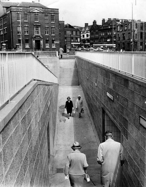 A look back at the history of Maid Marian Way - 'Europe's ugliest street' - Nottinghamshire Live Council Estate, Nottingham City, Maid Marian, Historical Places, Kingdom Of Great Britain, New Roads, History Photos, City Landscape, Modern Urban