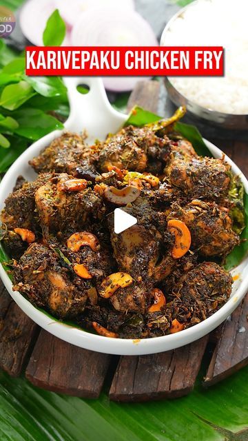 Curry Leaves Chicken Recipe, Chicken Fry Recipe, Chicken Masala Recipe, Indian Veg Recipes, Chicken Fry, Starter Recipe, Ginger Garlic Paste, Chicken Masala, Fried Chicken Recipes