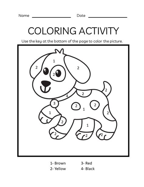 These worksheets are a fun and interactive way for children to learn and practice foundational math skills while also indulging their creativity through coloring. They are commonly used in both classroom settings and for homeschooling, providing an enjoyable learning experience for young learners. Coloring By Numbers, Animals Activities, Farm Animals Activities, Animals Coloring, Animal Activities, Number Recognition, Color By Numbers, Animal Coloring Books, Classroom Setting