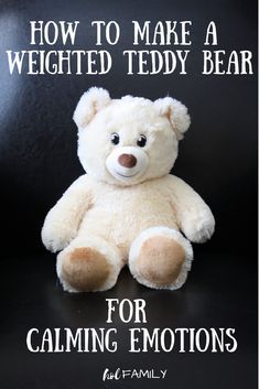 Deep Pressure Therapy, Therapy For Kids, Weighted Stuffed Animals, Weighted Stuffed Animal, Deep Pressure, Sensory Tools, Weighted Blankets, Sensory Processing Disorder, Emotional Regulation