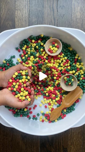 Gina Gendron, M.Ed on Instagram: "The colors, the sounds, the feel of these…all spectacular! 

Add in your favorite scoops, bowls and/or trinkets and you’re ready to explore! 

You get to decide what is safe and manageable in your home. Always monitor young children for safety. 
.
.
.
Sensory play | fall fun | sensory bin | teacher | parent | toddler mom | activity mom | screen free activity" Mom Activities, Screen Free Activities, Toddler Mom, Screen Free, Sensory Bin, Sensory Bins, Sensory Play, Fall Fun, Tray