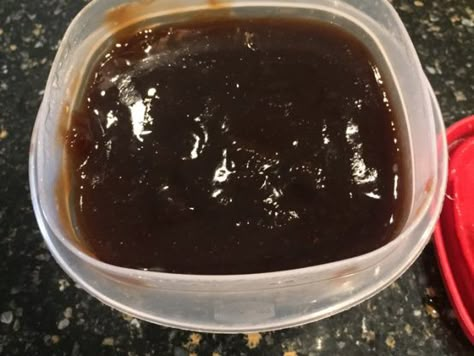 You know the nice, sweet, thick Teriyaki sauce you get from your favorite takeout joint? Now you can have it at home. Thick Teriyaki Sauce, Teriyaki Sauce Recipe, Honey And Soy Sauce, Asian Sauce, Marinade Sauce, Savory Sauce, Teriyaki Sauce, Teriyaki Chicken, Homemade Sauce