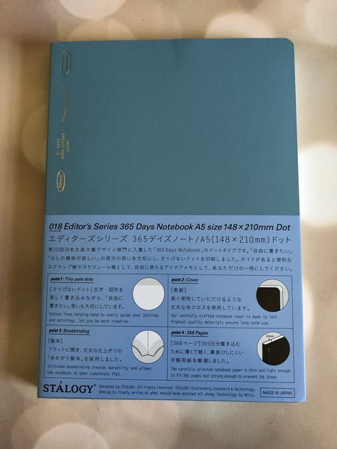 Notebook Review: Stalogy 365 Days Notebook Editor's Series A5 - The Well-Appointed Desk Stalogy 365 Planner Layout, Stalogy 365 Planner, Stalogy Notebook, Review Notebook, Planner Layout, The Desk, Jet Pens, Planner Ideas, Desk Calendars