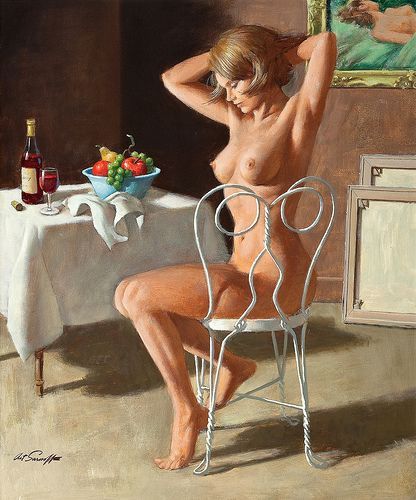 Arthur Sarnoff Arthur Sarnoff, Arte Pin Up, Pin Up Drawings, Nude Artwork, Female Art Painting, Tableau Art, Pinup Art, Girl Posters, Foto Art