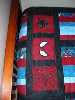 A Plastow Perspective: Spiderman Blanket is DONE! Superhero Quilt Ideas, Spiderman Sewing Projects, Spider Man Quilt, Spider Man Quilt Pattern, Spiderman Quilt Pattern, Spiderman Quilt Ideas, Spiderman Quilt, Marvel Blanket, Marvel Quilt