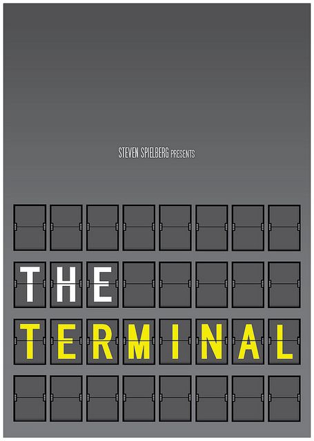 The Terminal by Sabrina_Jackson, via Flickr The Terminal, Cinema Art, Inspirational Illustration, Minimalist Movie Poster, Film Images, Minimal Movie Posters, Minimal Poster, Movie Posters Design, Cinema Posters