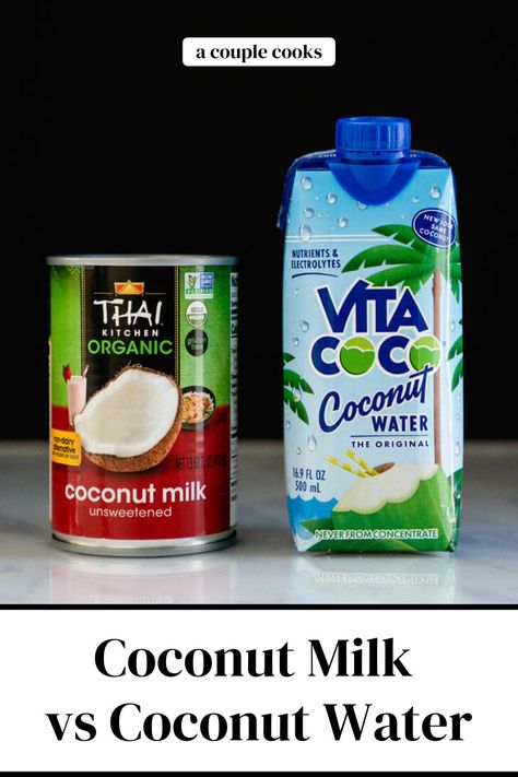 Coconut Milk Benefits, Coconut Milk For Hair, A Couple Cooks, Milk Benefits, Healthy Nutrition Plan, Coconut Milk Recipes, Couple Cooking, Unsweetened Coconut Milk, Dairy Drinks