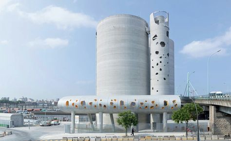 Paris cement factory Modern Industrial Architecture, Felix Candela, Round Building, Factory Architecture, Paris Architecture, Architecture Wallpaper, Industrial Architecture, Museum Of Contemporary Art, Architectural Inspiration