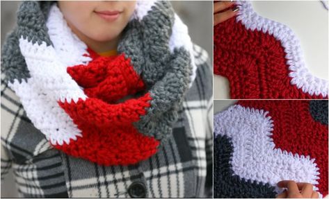 Chunky Wavy Scarf Tutorial - Crochet Ideas Crochet Cowls, Chunky Cowls, Crochet Scarfs, Scarf Patterns, Scarf Tutorial, Scarf Poncho, Scarf Crochet Pattern, Crochet Cowl, Scarf Pattern