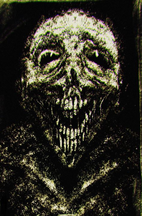 Disturbing Monster Art, Creepy Alien Art, Analog Horror Face, Horror Images Creepy, Horror Monsters Concept Art, Horror Art Reference, Grotesque Aesthetic, Schizophrène Art, Dark Satanic Art