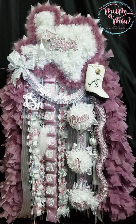 Texas Homecoming mum by Mum A Mia. We are located in Cypress, TX and ship nationwide. 832-231-8628 www.mumamia.com Big Homecoming Mums, Unique Homecoming Mums, Texas Mums, Homecoming Mums Senior, Purple Mums, Texas Homecoming Mums, Homecoming Spirit, Spirit Week Outfits, Football Homecoming