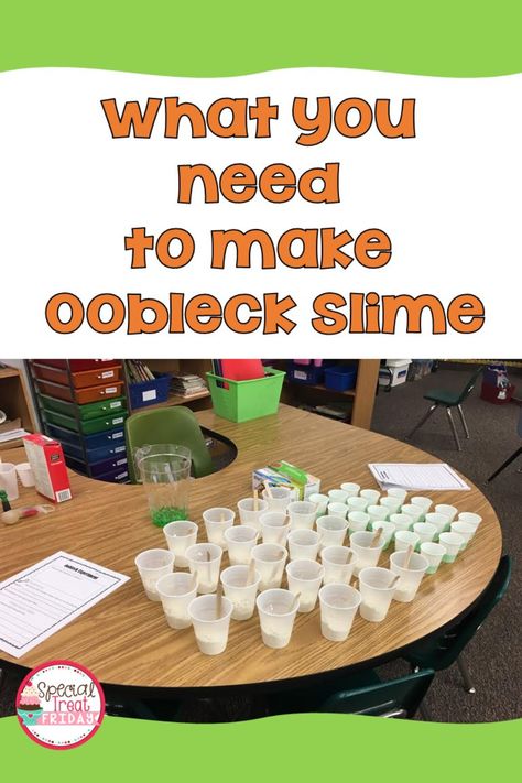 Making Oobleck for a Slime Science Lab, How to make Slime Science Project, Slime Project Ideas, Science Experiments with Slime, Science Experiments with Oobleck, Oobleck Science, Non newtonian science experiments, slime science project, Slime Science lab books, Oobleck Science Lab books, Read across america ideas, properties of matter 2nd grade, NGSS 2-PS1-2, solid liquid and gases experiments, Dr. Seuss oobleck, Scientific Method experiments, easy slime project, 2nd grade science activities Making Oobleck, Matter 2nd Grade, Solid Liquid Gas Activities, Read Across America Ideas, Matter Science Experiments, Science Lab Experiments, Scientific Method Experiments, Slime Science, Oobleck Recipe