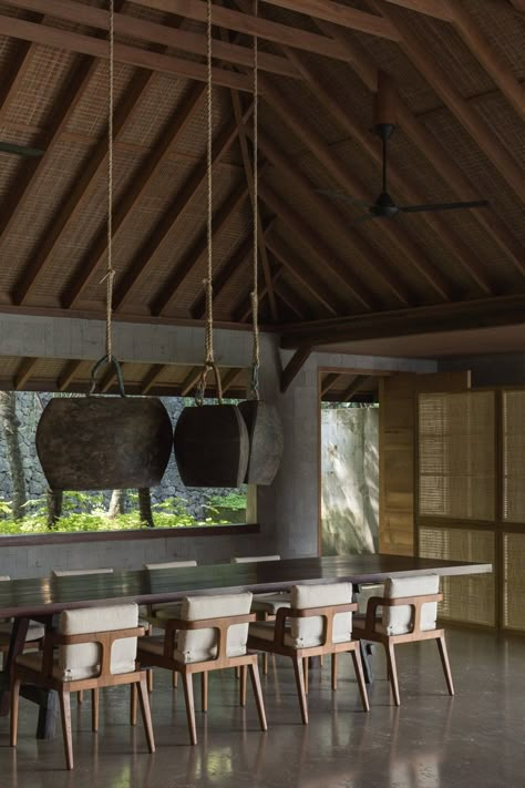 4 Bali homes that are the most magical places on earth | Architectural Digest India House Without Walls, Bali House, Rustic Materials, Wall Cladding, Built Environment, Stone Flooring, Ubud, Balinese, Contemporary House