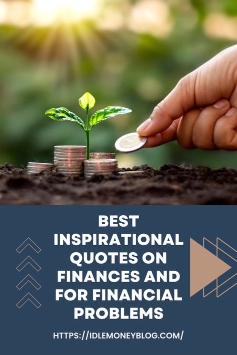 Navigate financial challenges with strength and positivity through "45 Inspirational Quotes for Financial Problems to Get You Motivated." Discover words of wisdom and encouragement that resonate with the resilience needed to overcome obstacles. Let these quotes inspire a mindset shift, spark determination, and guide you towards financial success. #FinancialMotivation #InspirationalQuotes #FinancialResilience #MoneyMindset #OvercomingChallenges #StayMotivated Financial Quotes Motivation, Financial Literacy Quotes, Protection Quotes, Money Challenges, Money Quote, Struggle Quotes, Financial Quotes, Financial Motivation, Financial Budget