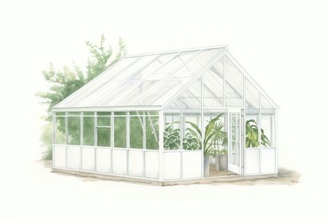 Download premium image of Greenhouse garden outdoors drawing plant. AI generated Image by rawpixel. by Ratcharin Noiruksa about background, texture, plant, aesthetic, and illustration 12654607 Greenhouse Sketch Architecture, Greenhouse Sketch, Greenhouse Drawing, Outdoors Drawing, Greenhouse Illustration, Texture Plant, Greenhouse Art, Fire Sketch, Container Project