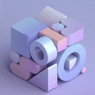 3d Cinema, Retro Artwork, Restaurant Logo, 3d Typography, Cube Design, Neon Design, Motion Design Animation, Composition Design, Graphic Design Trends