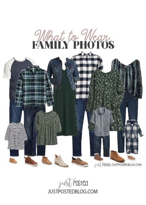 This look is perfect for Family Pictures with pops of Navy and teal green! This would be perfect for a Fall photos or for Christmas cards. This link has 6 different looks to check out for your family photos! Plaid Family Pictures Outfits, Family Photos Navy, Navy Family Pictures, Baldwin Family, Family Christmas Pictures Outfits, Portrait Outfits, Winter Family Pictures, Fall Family Outfits, Family Photos What To Wear