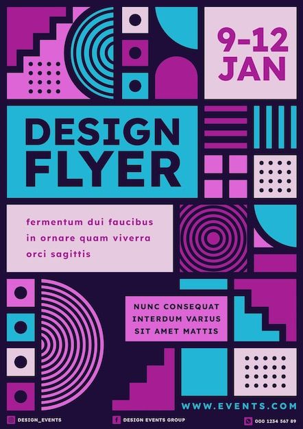 Free vector flat mosaic vertical flyer t... | Free Vector #Freepik #freevector #flat-mosaic #mosaic-pattern #geometric-flyer #geometric-template School Brochure, Geometric Poster, Brochure Layout, Design System, Business Brochure, Mosaic Patterns, Graphic Patterns, Psd Files, Graphic Design Posters