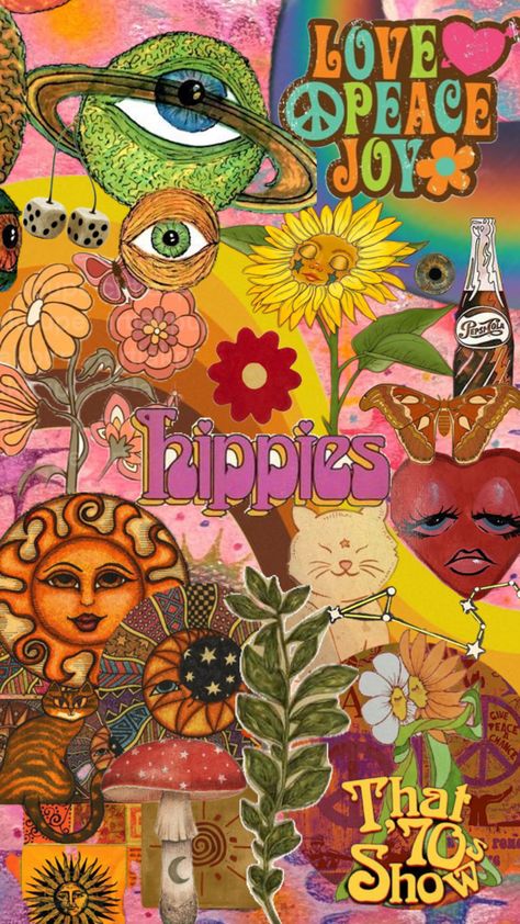 hippy collage Hippie Collage, Hippie Photography, Hippie Aesthetic, Photography Collage, Wallpaper Collage, Peace Art, Hippie Vibes, Hippie Wallpaper, All I Ever Wanted