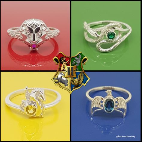 Harry Potter Rings, Harry Potter Ring, Wizard House, Stile Harry Potter, Harry Potter Accessories, Harry Potter House, Harry Potter Bedroom, Harry Potter Items, Harry Potter Jewelry