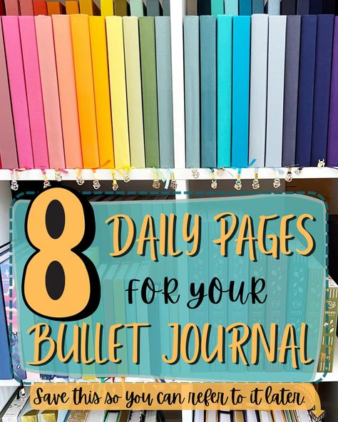 💡 Need some new ideas for your Bullet Journal? Here are 8 ‘𝐃𝐚𝐢𝐥𝐲 𝐋𝐚𝐲𝐨𝐮𝐭’ pages to try. ⇨ 𝚂𝚊𝚟𝚎 𝚜𝚘 𝚢𝚘𝚞 𝚌𝚊𝚗 𝚛𝚎𝚏𝚎𝚛 𝚋𝚊𝚌𝚔 𝚝𝚘 𝚒𝚝 𝚕𝚊𝚝𝚎𝚛 ⇦ Have you tried a daily spread in your bullet journal? You may regularly dedicate a whole page to daily tasks, or it may be something when you have a particularly busy day ahead. Take a look for any inspiration that may help you balance workloads and include time for yourself too! Follow @thejournalcorner for more journaling ideas and inspiration. #bulletjour... Bullet Journal Daily Layout, Bullet Journal Ideas, Time For Yourself, Daily Page, Daily Task, Bujo Inspiration, Daily Tasks, Journaling Ideas, Busy Day