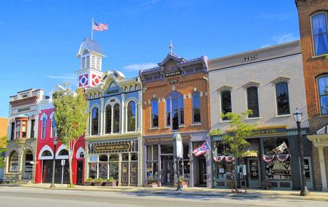 Old Firehouse, Coupon Books, Red Building, Medina Ohio, Scale Model Ships, Small Town America, Architecture Old, Cleveland Ohio, The Square