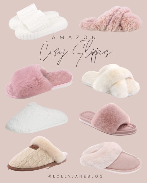 The coziest slippers on Amazon, perfect for keeping your feet comfy while walking around your home 🤍 Best Slippers Women, Winter Women House Slippers, Women’s Slippers, Cute Slippers Women, Cute Indoor Synthetic Slippers, Amazon Slippers, Women’s House Slippers, Slippers For Women Fashion, Home Slippers Women