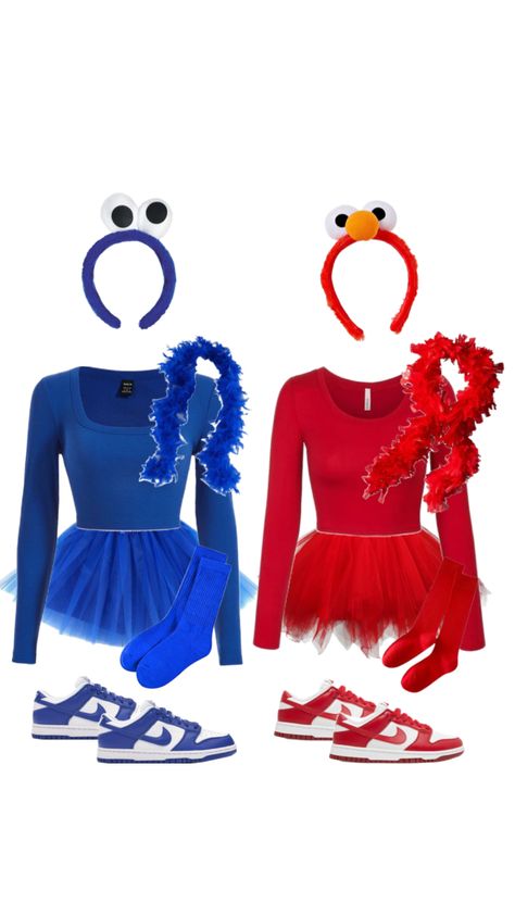 Thing One And Thing Two, Thing One, Blue Costumes, Halloween Costumes Friends, Halloween Inspo, Costumes For Women, Costume Ideas, Halloween Outfits, Halloween Costume