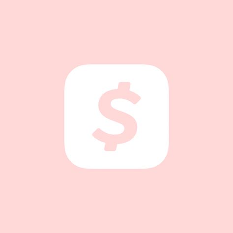 Cash App Icon, Pink Cash, Red App Icons, Pink Telephone, Ios14 Icons, App Ikon, Banks Icon, App Logos, App Store Icon