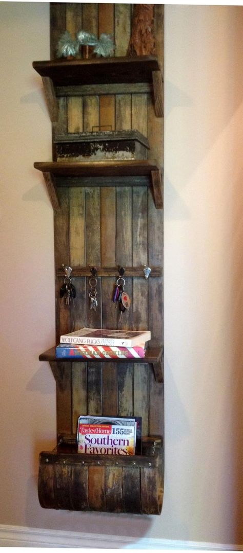 Modern Organic Bedroom, Organic Bedroom, Vintage Sled, Log Cabin Rustic, Ski Decor, Modern Organic, Repurposed Items, Basement Decor, Repurposed Furniture