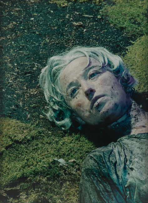 Cindy Sherman, Untitled #153, chromogenic color print, 67 ¼ x 49 ½” 1985. 31 at the time of this artwork which is now housed in the Museum of Modern Art in New York City.  Sherman’s use of photography and self-modeling brings to question the conflicting roles of what society says we should be and our internal motivations. If value is established by the amount of time an artwork takes, this photograph must have taken months to create, being sold for $2.7 million. Cindy Sherman Photography, Untitled Film Stills, Metro Pictures, Peter Lik, Andreas Gursky, Edward Steichen, A Level Photography, Billy The Kid, Edward Weston