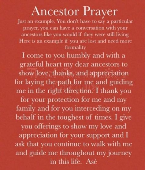 Ancestor Prayer, Invocation Prayer, Ancestors Quotes, Ancestor Altar, Witchy Spells, Kemetic Spirituality, Hoodoo Spells, Spiritual Awakening Signs, African Spirituality