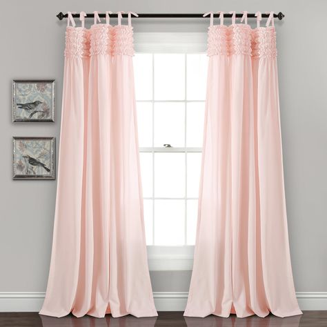 Ideas Armario, Ruffle Curtains, Tab Top Curtains, Pink Curtains, Lush Decor, Darkening Curtains, Beautiful Curtains, Room Darkening Curtains, Curtain Sets