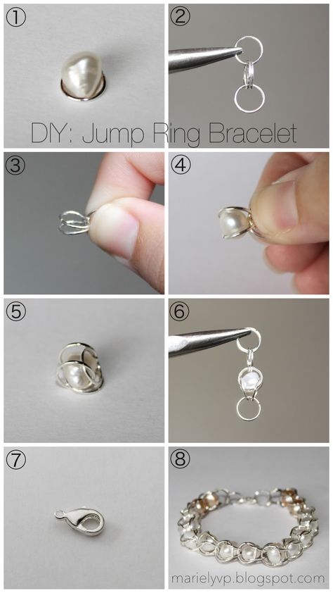 Diy Jump Rings, قلادات متدلية, Jump Ring Jewelry, Chainmail Jewelry, Wire Jewelry Tutorial, Chain Maille Jewelry, Easy Diy Jewelry, Chain Maille, Diy Wire Jewelry