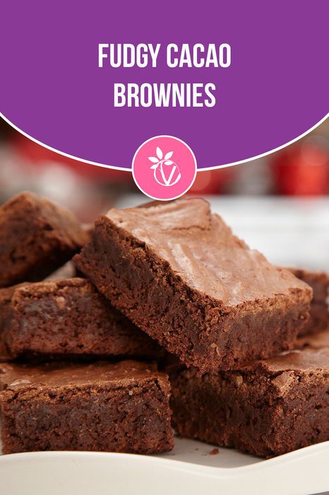 Treat yourself and loved ones to enchanting Valentine's Day magic with these divine fudgy brownies made with Navitas Organics Cacao Powder. They’re rich, sweet, indulgent and packed with magnesium and antioxidants. Cacao Brownies, Cacao Powder Recipe, Cacao Recipes, Paleo Brownies, Fudgy Brownies, Brownie Bar, Cacao Powder, Brownie Recipes, Healthy Dessert