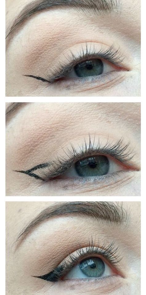 Love this half-done eyeliner look Half Eyeliner, Eyeliner Looks, Eyeliner, Love This, Makeup, Hair, Quick Saves, Make Up