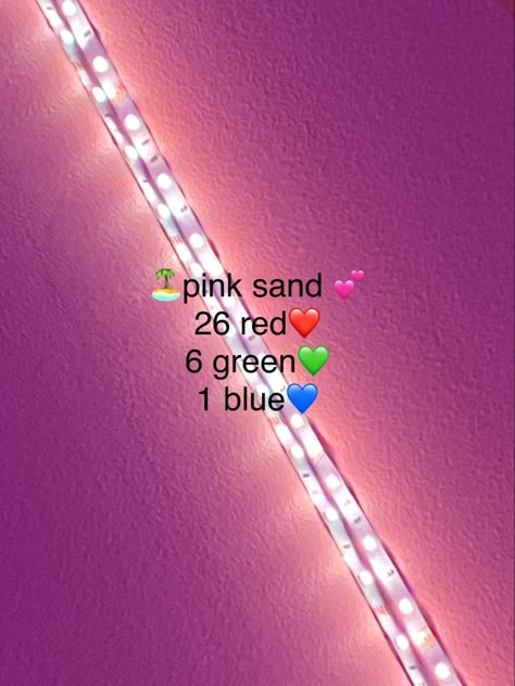 What Colour Led Lights To Sleep With, Led Lights Cute, Pastel Led Lights, Summer Led Light Colors, Led Light Color Combinations, Preppy Led Light Colors, Colors To Make With Led Lights, Colors For Led Lights, Led Light Codes