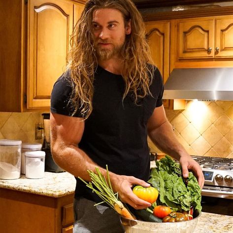 Brock Ohurn Gif, Ilenko Romanov, Brock Ohurn, Brock O Hurn, Cool Hairstyles For Men, Long Hair Styles Men, Beard Styles, Transformation Body, Muscle Men