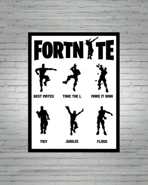 Fortnite Gifts For Kids and Teens | POPSUGAR Family Fortnite Room Decor, Fortnite Poster, Fortnite Room, Fortnite Bedroom, Gamer Room Diy, Birthday Card For Boys, For Birthday Card, Fortnite Birthday Party, Boys Game Room